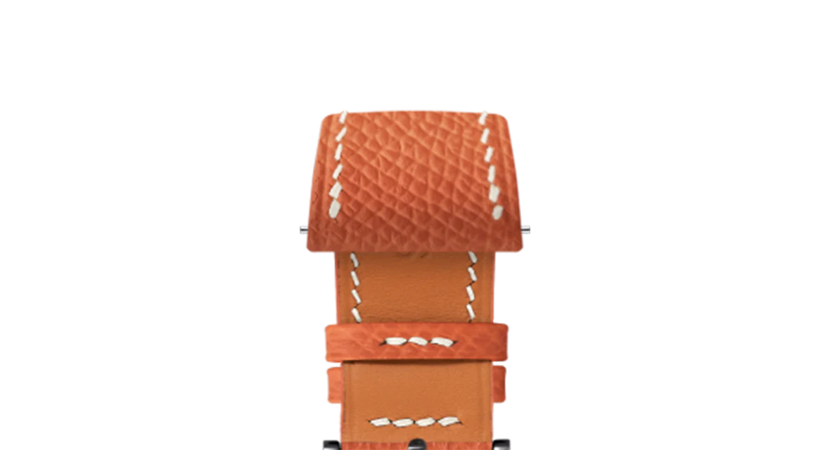 Orange Epsom Slim Strap - Image 10