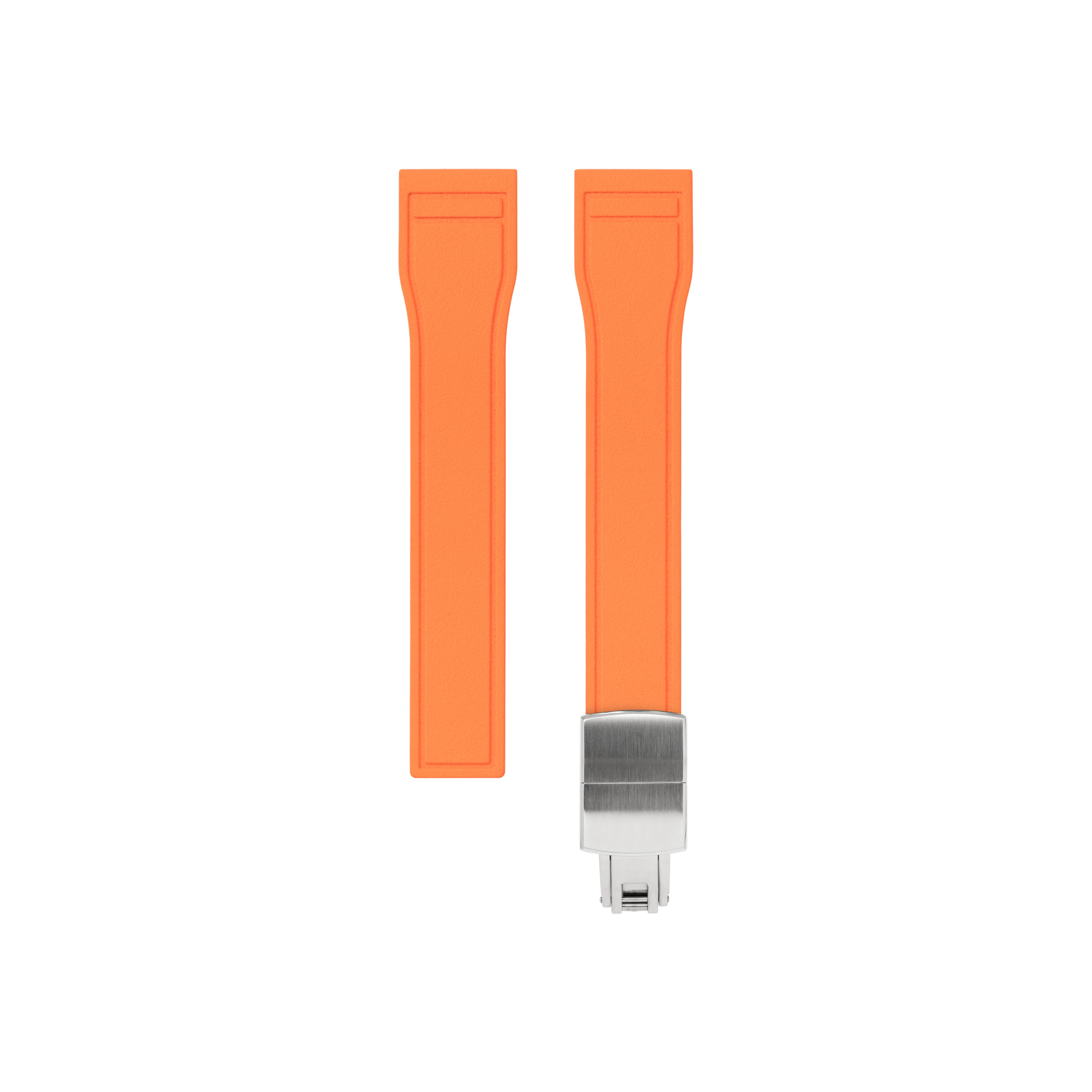Orange Pilot CTS Rubber Strap