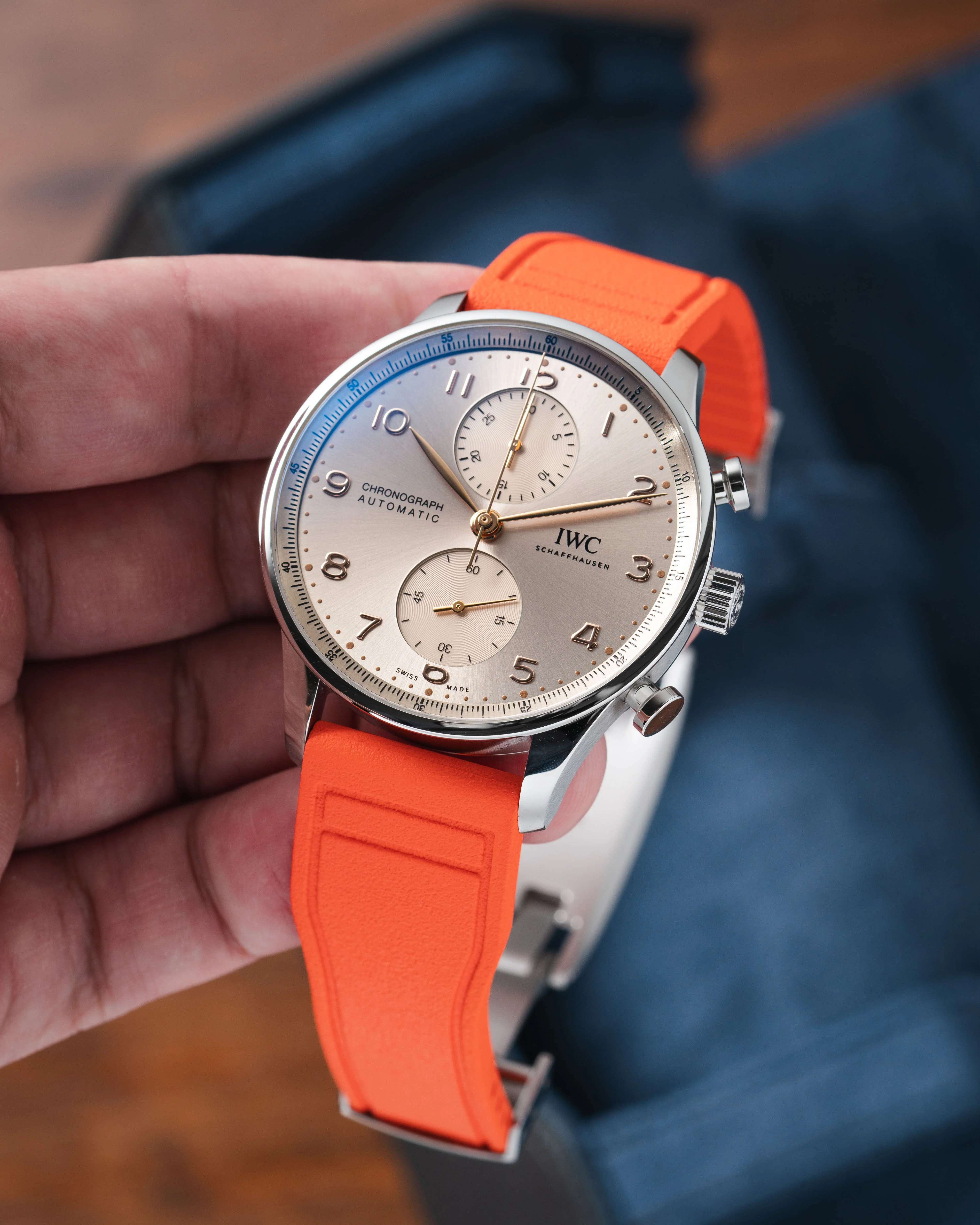 Orange Pilot CTS Rubber Strap - Image 6