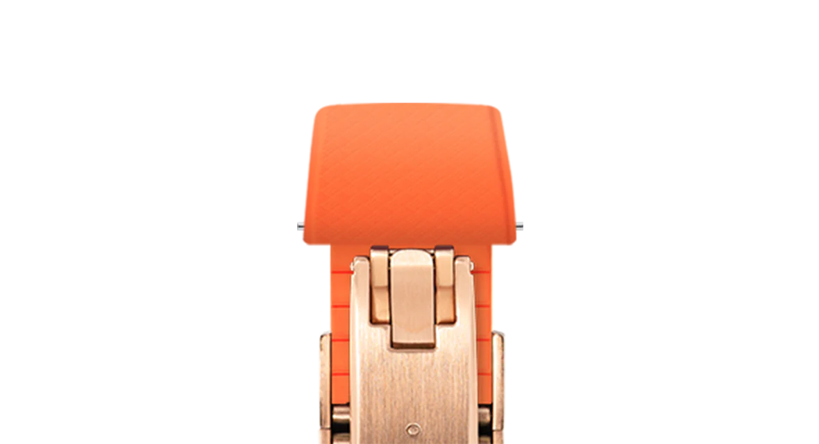 Orange Tropical CTS Rubber Strap - Image 10
