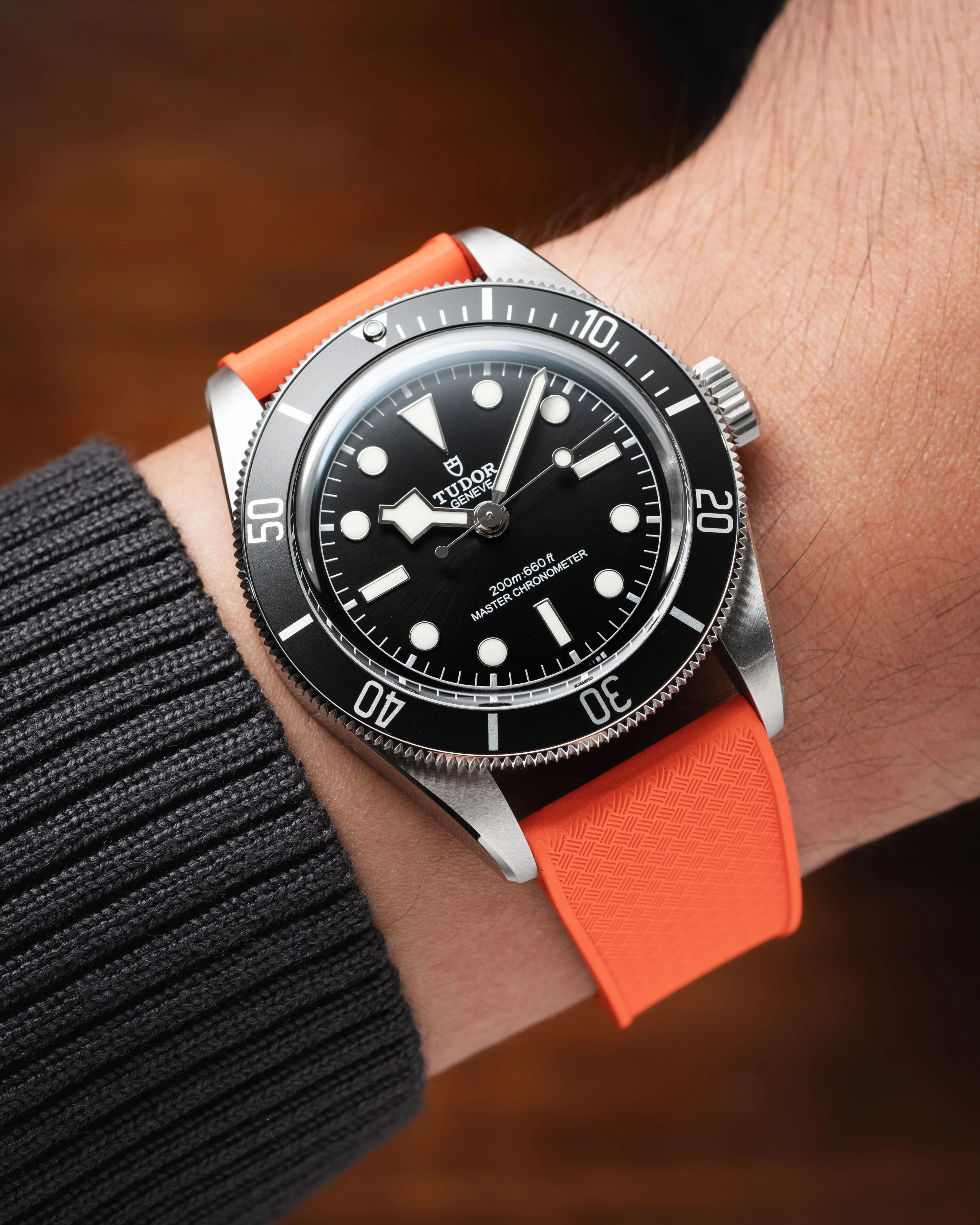 Orange Tropical CTS Rubber Strap - Image 7