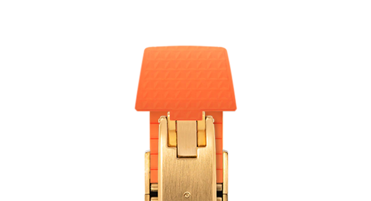 Orange CTS Rubber Strap for Vacheron Constantin Overseas - Image 14