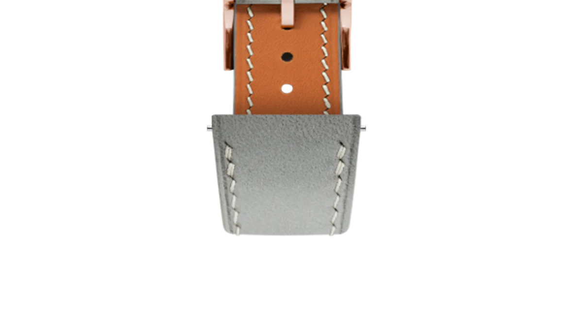 Overstock: Light Grey Nubuck Slim Strap - Image 10