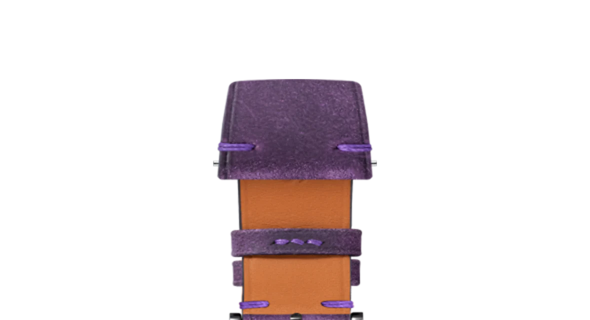 Overstock: Purple Crazy Horse Side-Stitch Strap - Image 10
