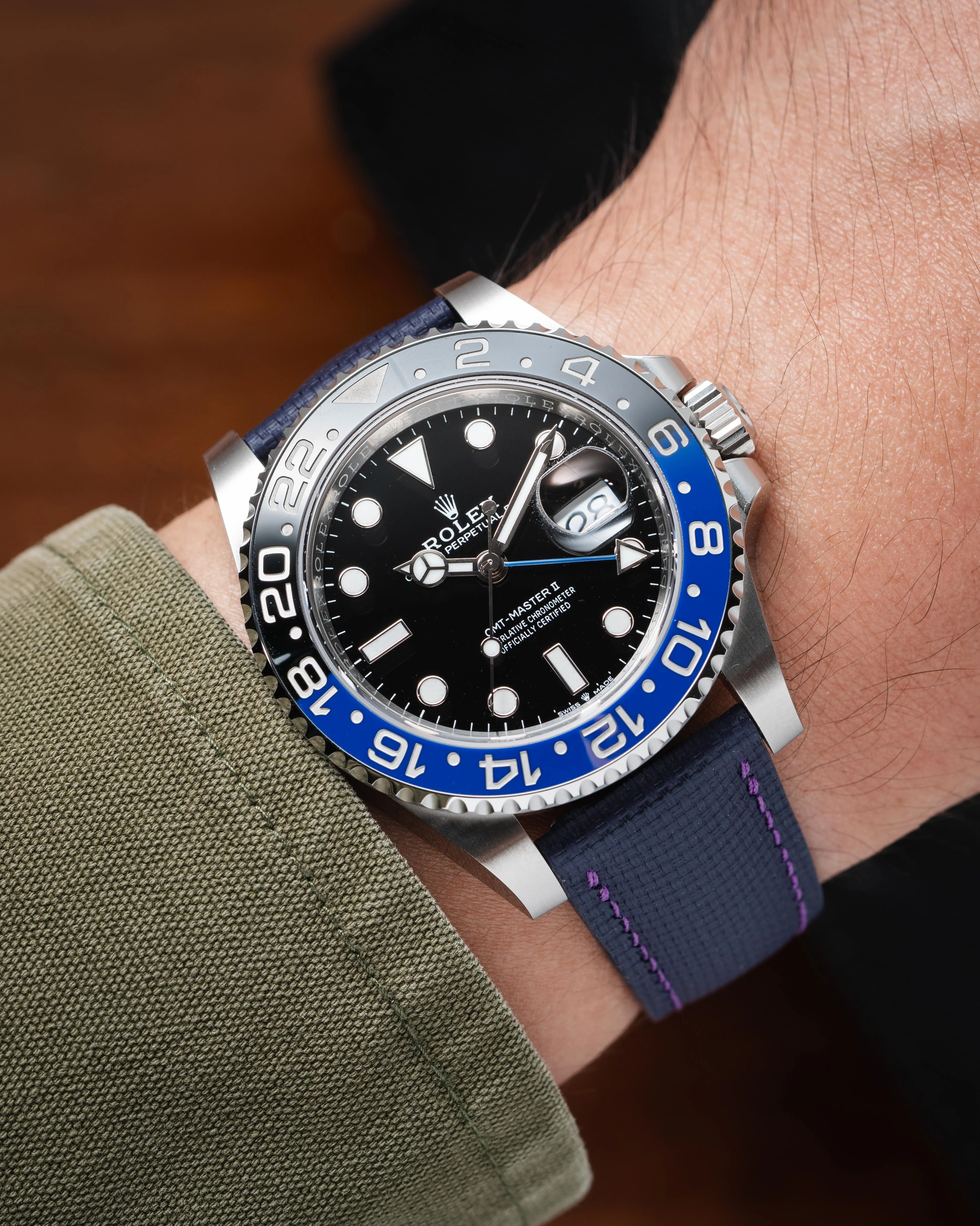 Purple Sailcloth Signature Strap - Image 2