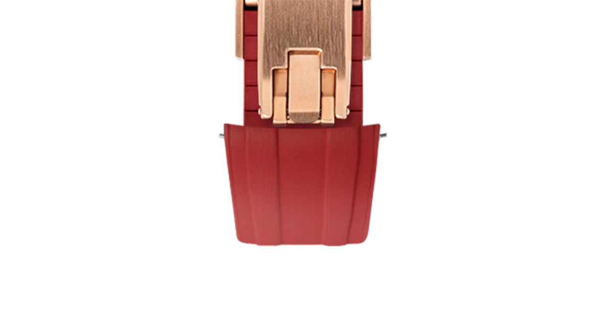 Overstock: Red CTS Rubber Strap for Omega Speedmaster - Image 9