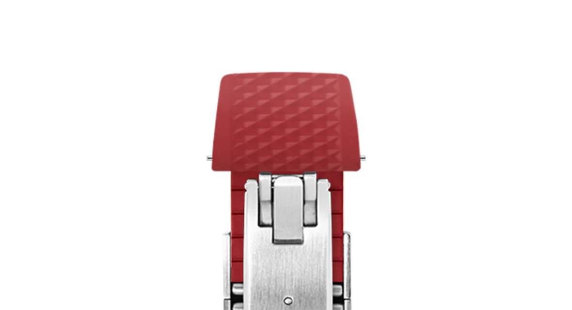 Red Waffle CTS Rubber Strap - Image 6