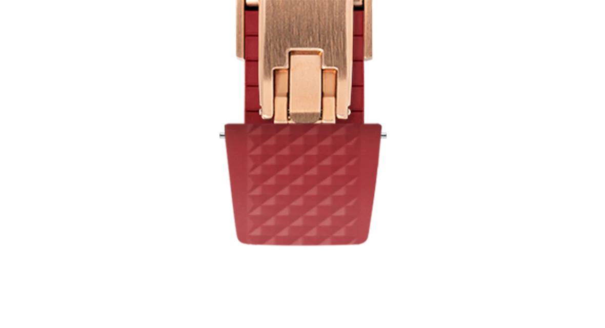 Red Waffle CTS Rubber Strap - Image 9