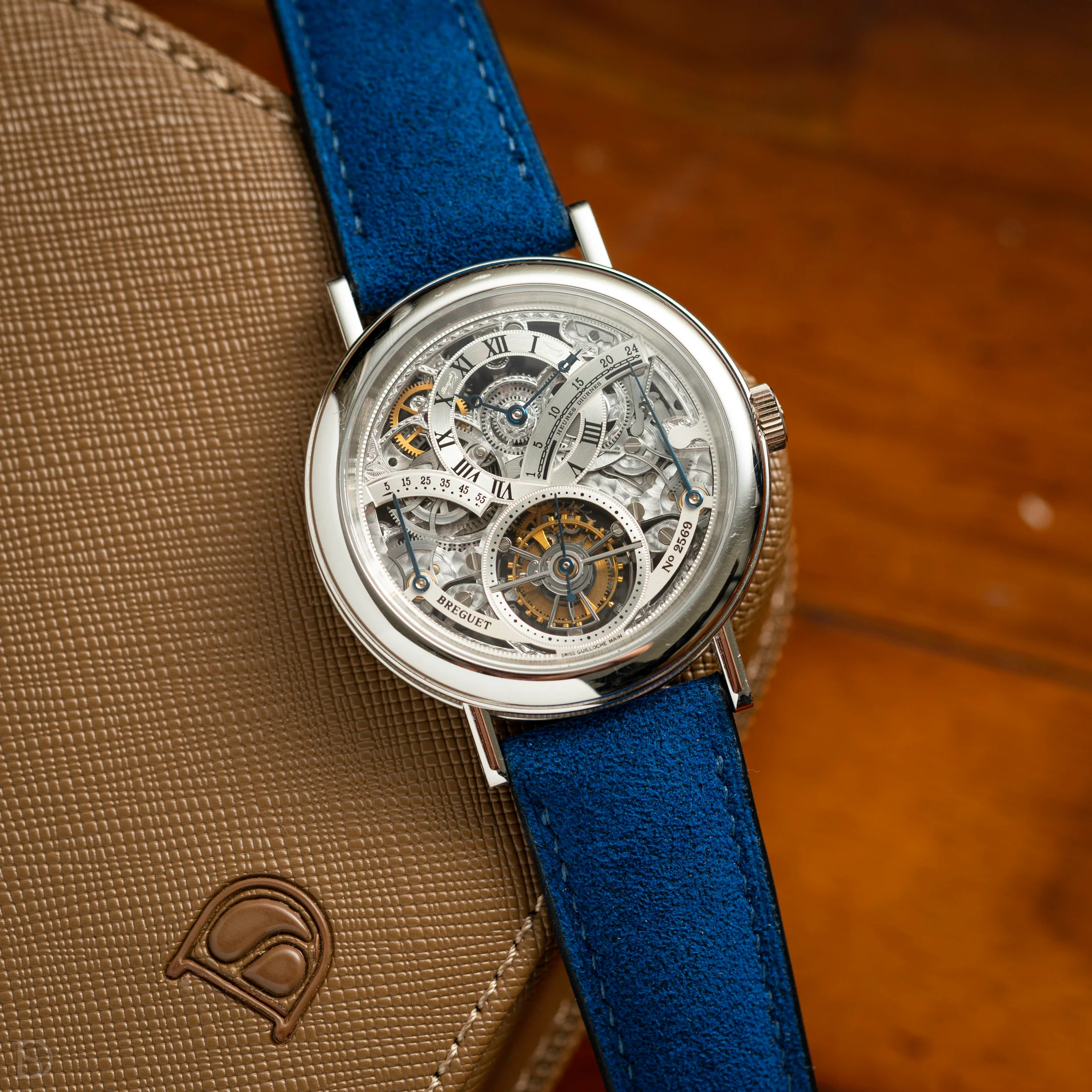 Royal Blue Alcantara Signature Strap - Image 2