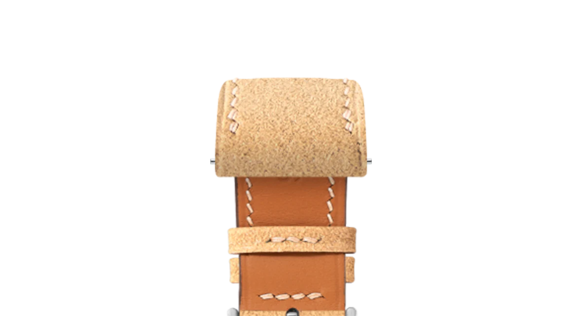 Sand Alcantara Strap for Cartier Santos-Dumont - Image 4