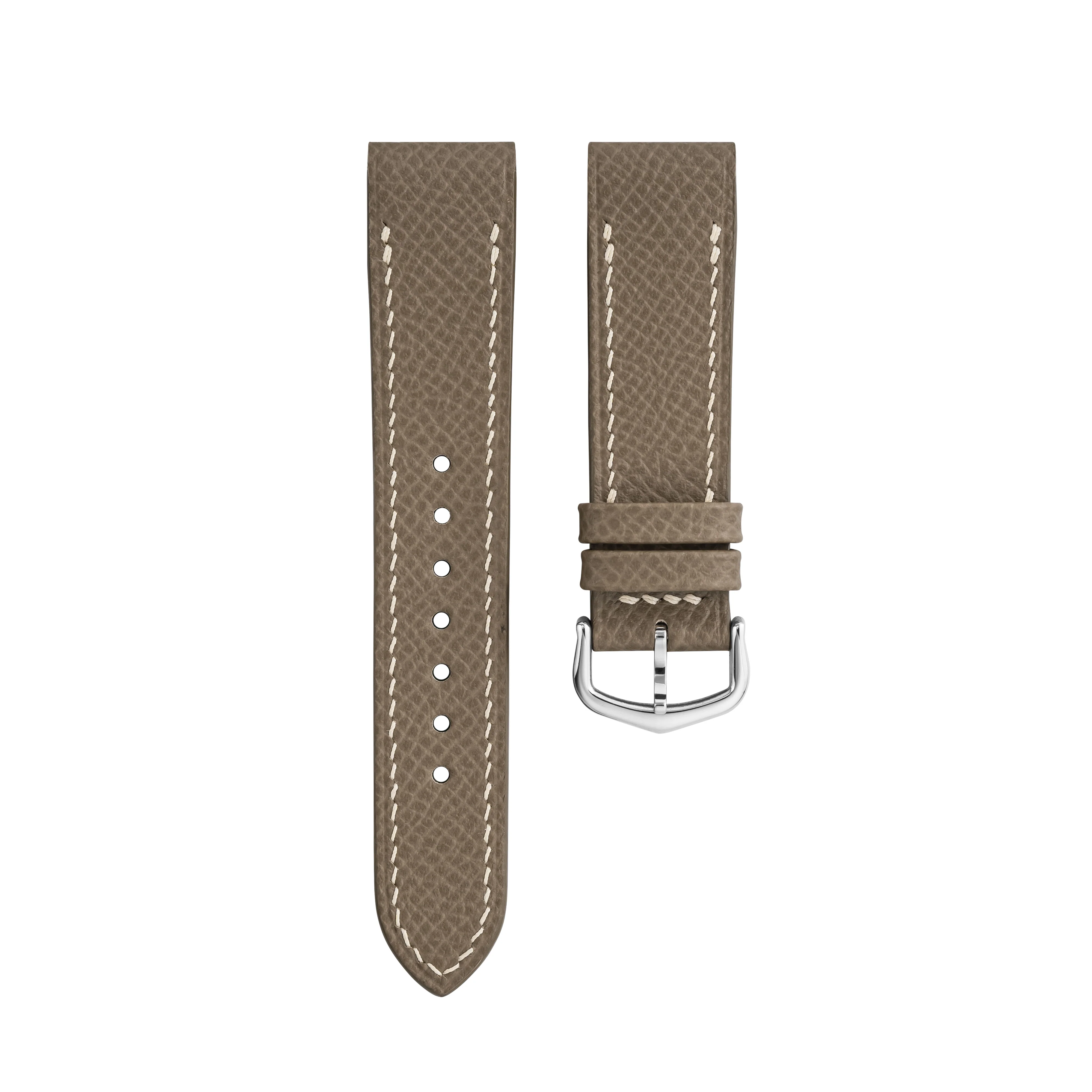 Taupe Epsom Strap for Cartier Santos-Dumont - Image 3