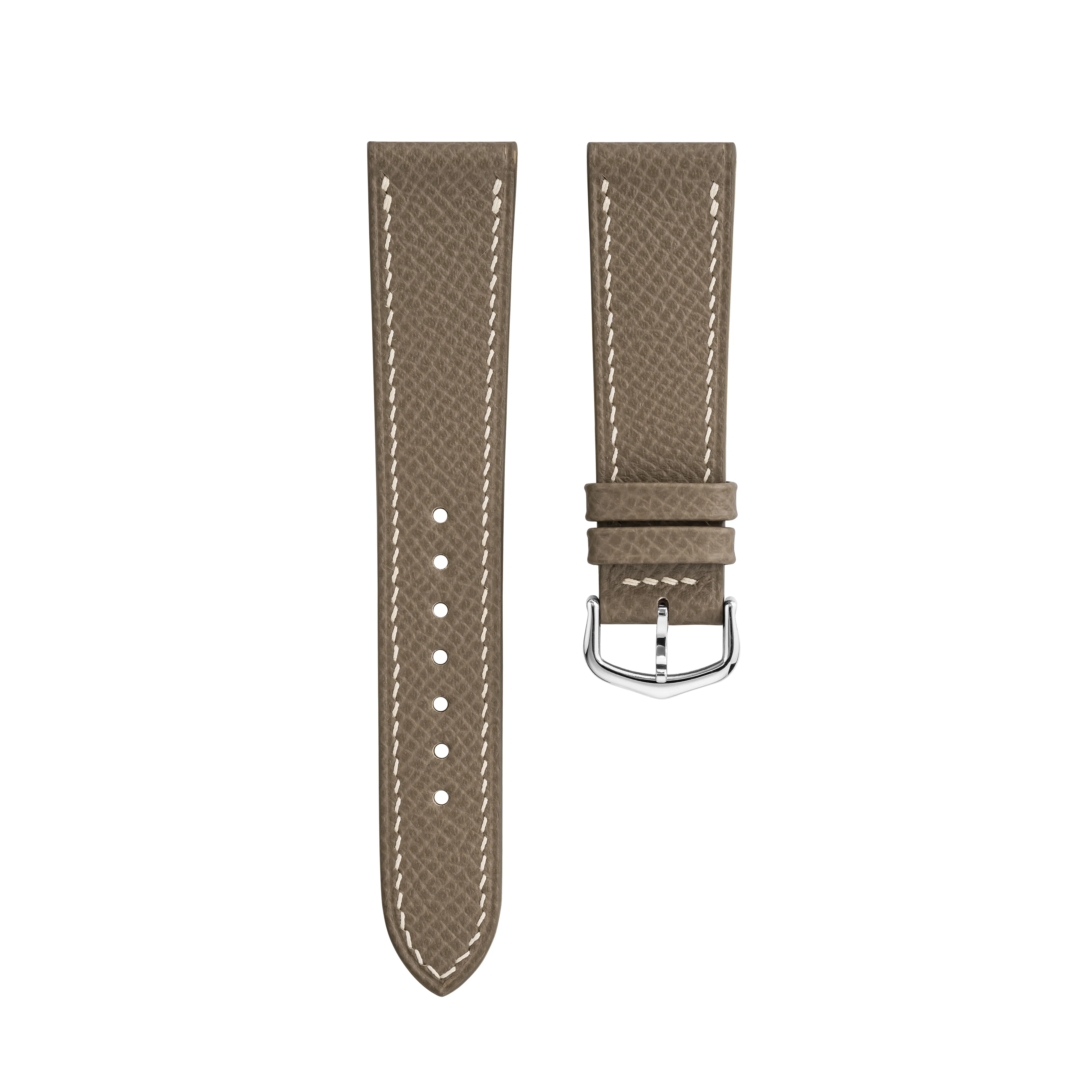 Taupe Epsom Strap for Cartier Tank - Image 3