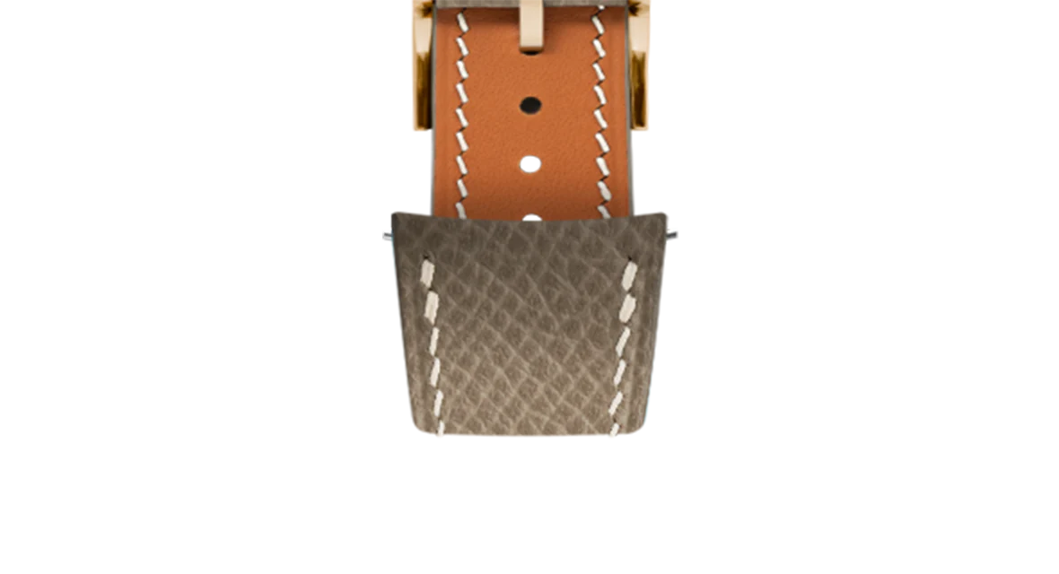 Taupe Epsom Slim (Curved) Strap - Image 10