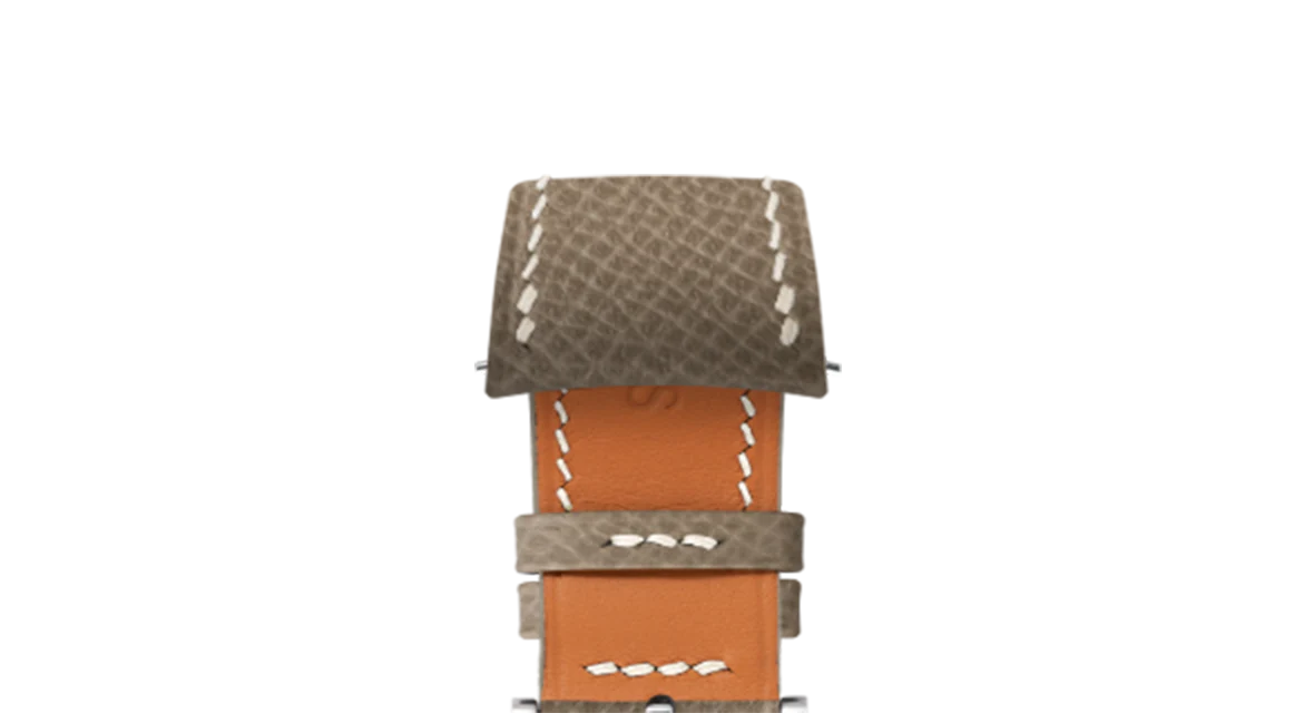 Taupe Epsom Slim (Curved) Strap - Image 5