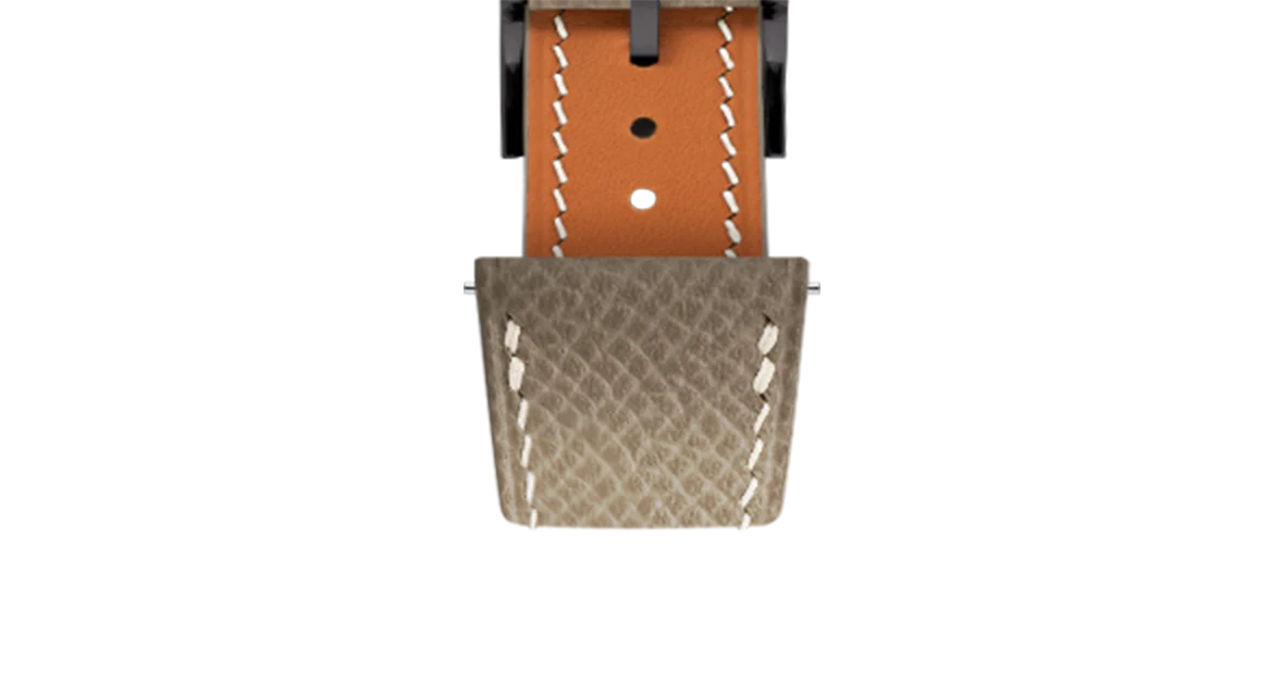 Taupe Epsom Slim Strap - Image 12
