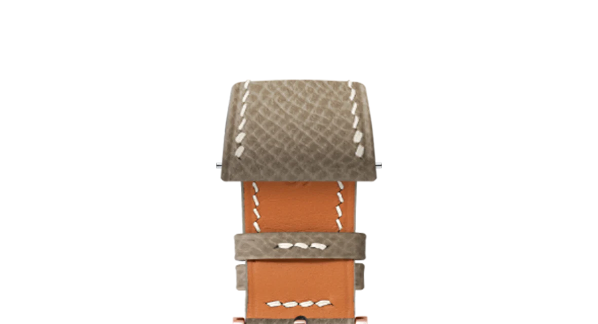 Taupe Epsom Slim Strap - Image 7