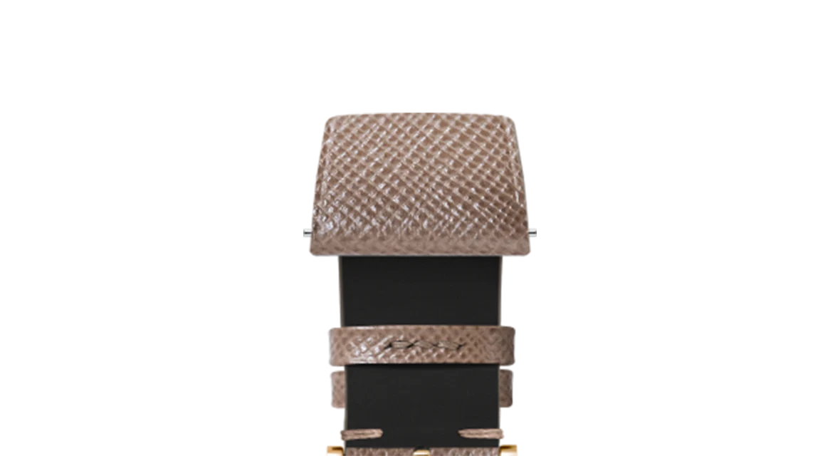 Taupe Saffiano Stitchless Strap - Image 9