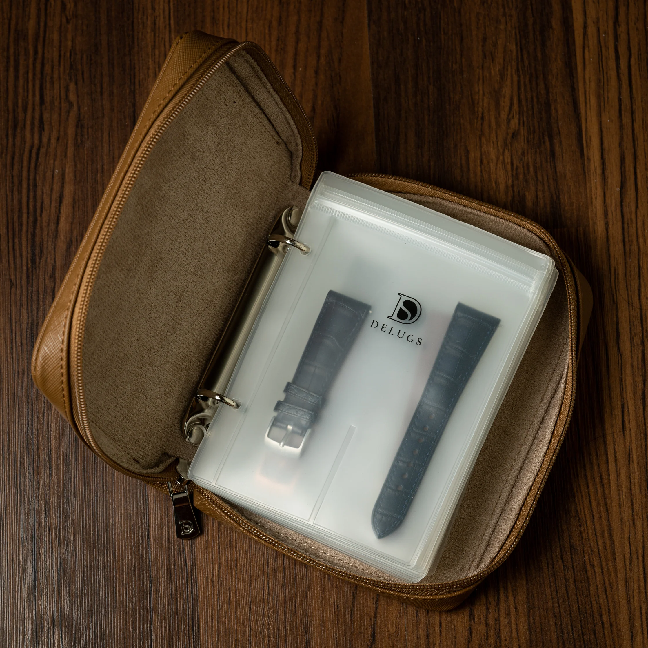 Strap Folio (Small) - Brown - Image 2