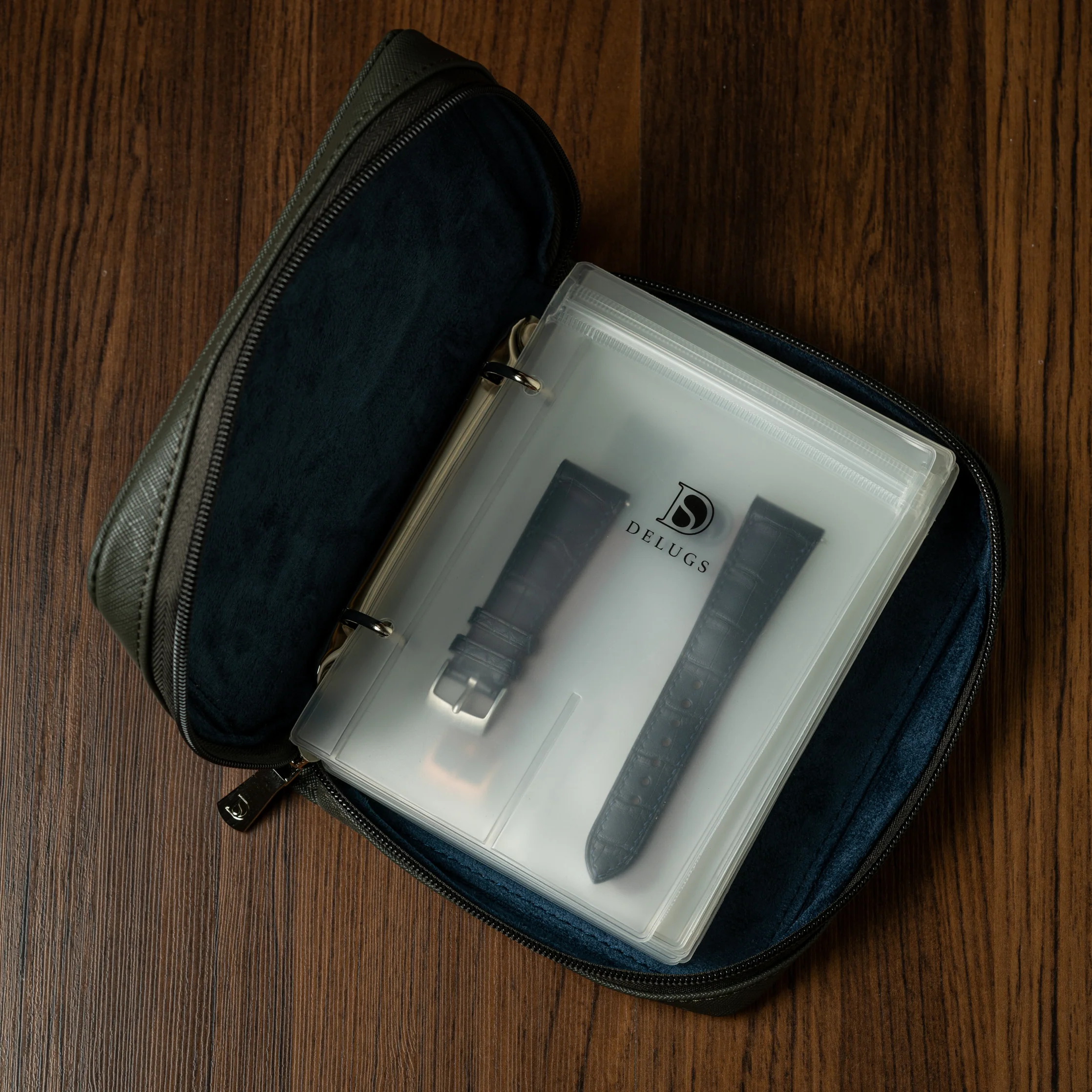 Strap Folio (Small) - Grey - Image 2