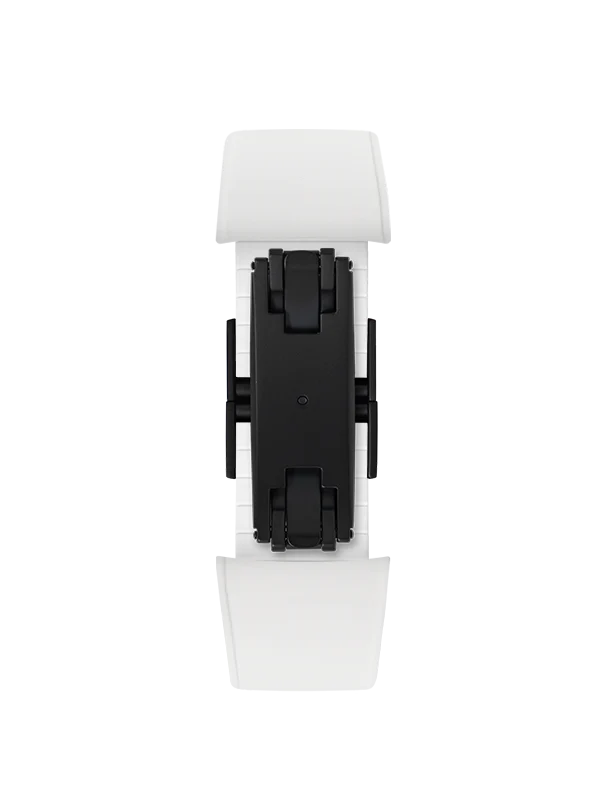 White Curved CTS Rubber Strap - Image 9