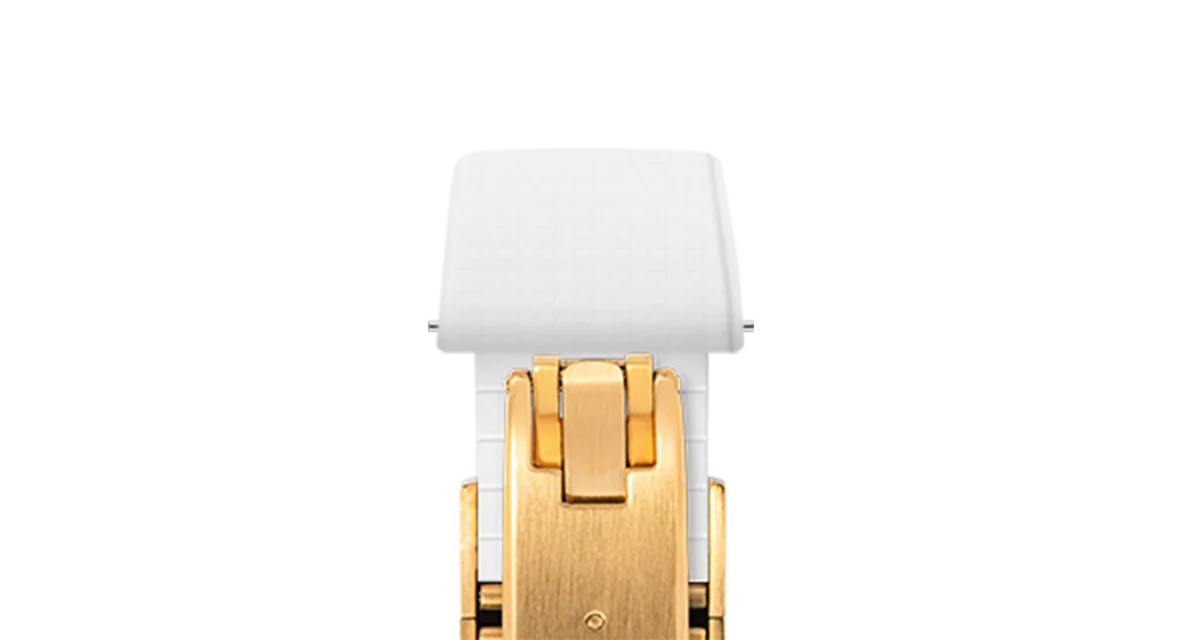 White Mosaic CTS Rubber Strap - Image 10