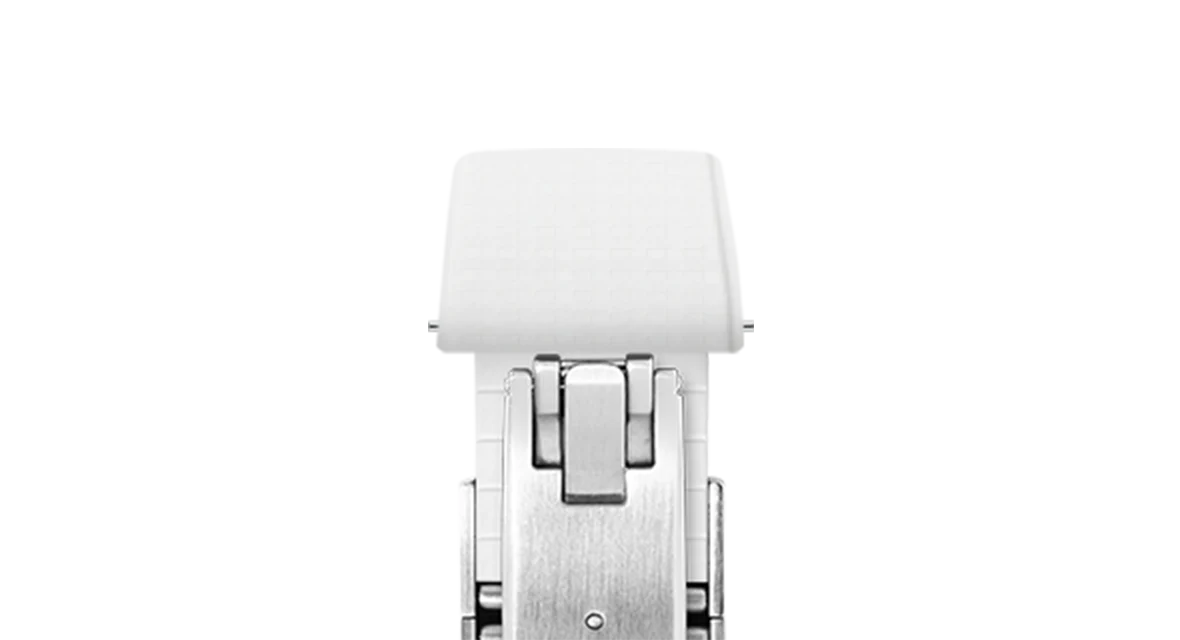 White Mosaic CTS Rubber Strap - Image 6