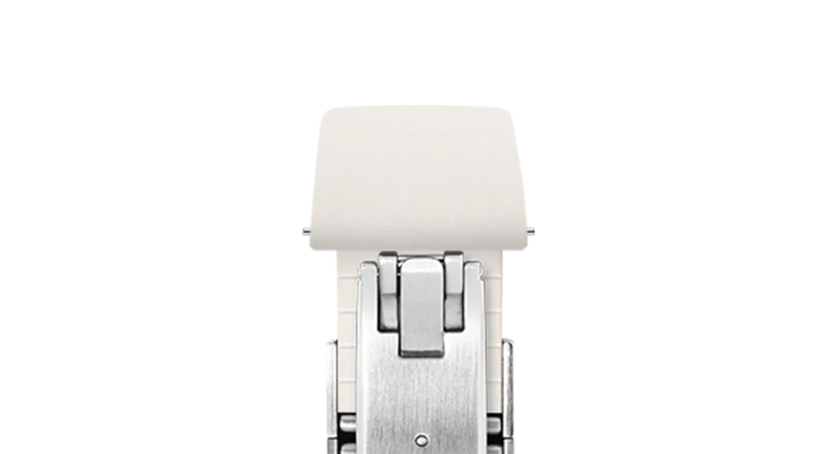 White CTS Rubber Strap - Image 6