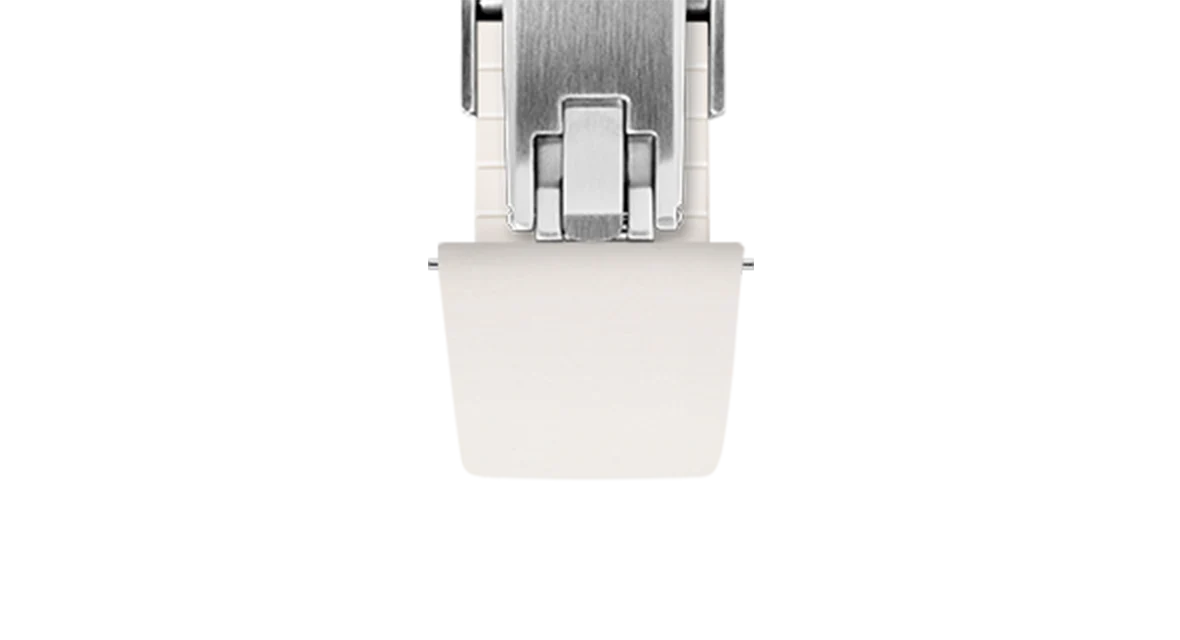 White CTS Rubber Strap - Image 7