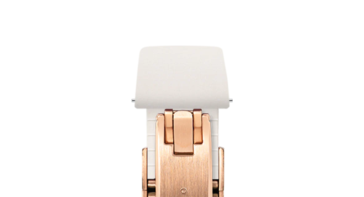White CTS Rubber Strap - Image 8