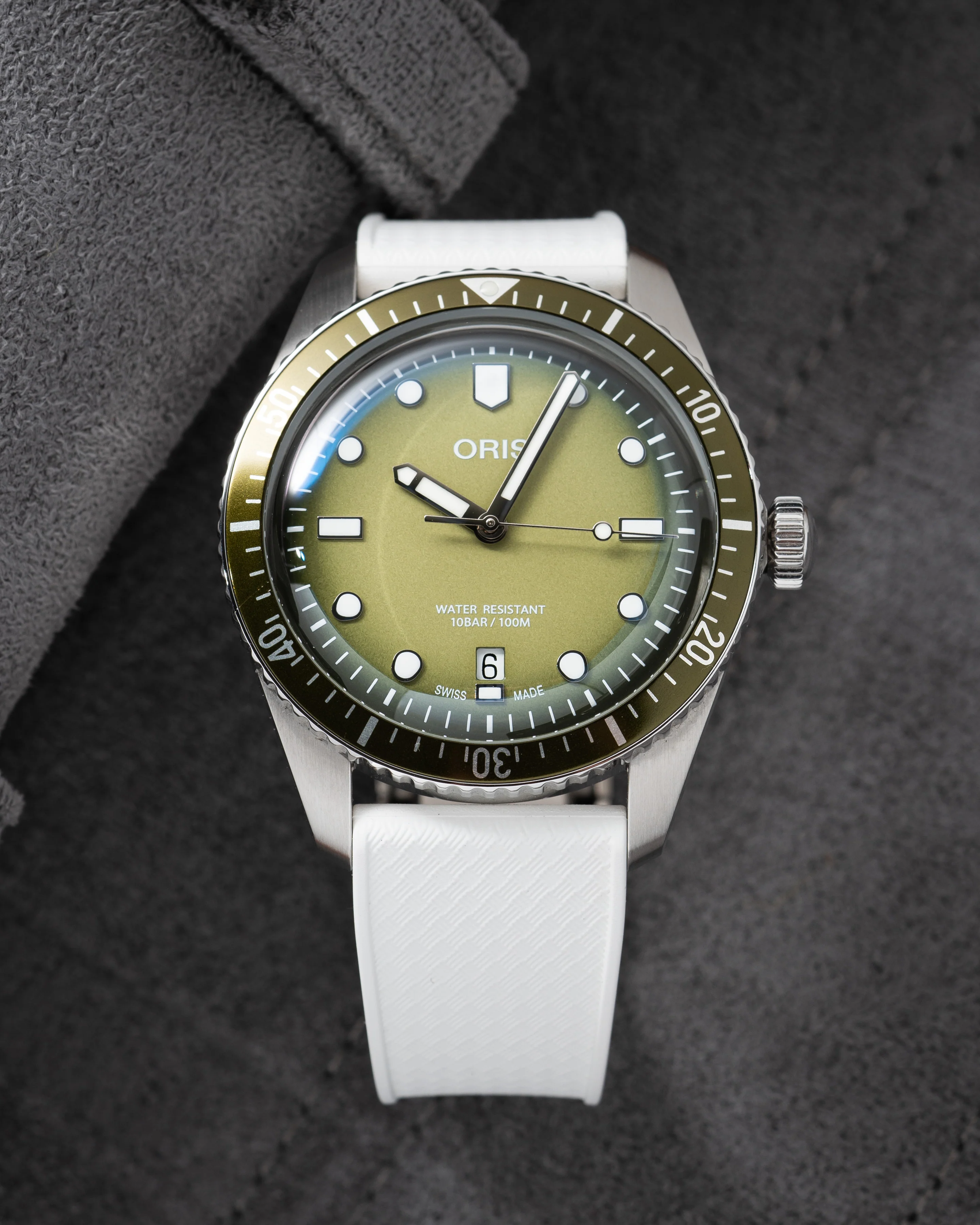 White Tropical CTS Rubber Strap - Image 2
