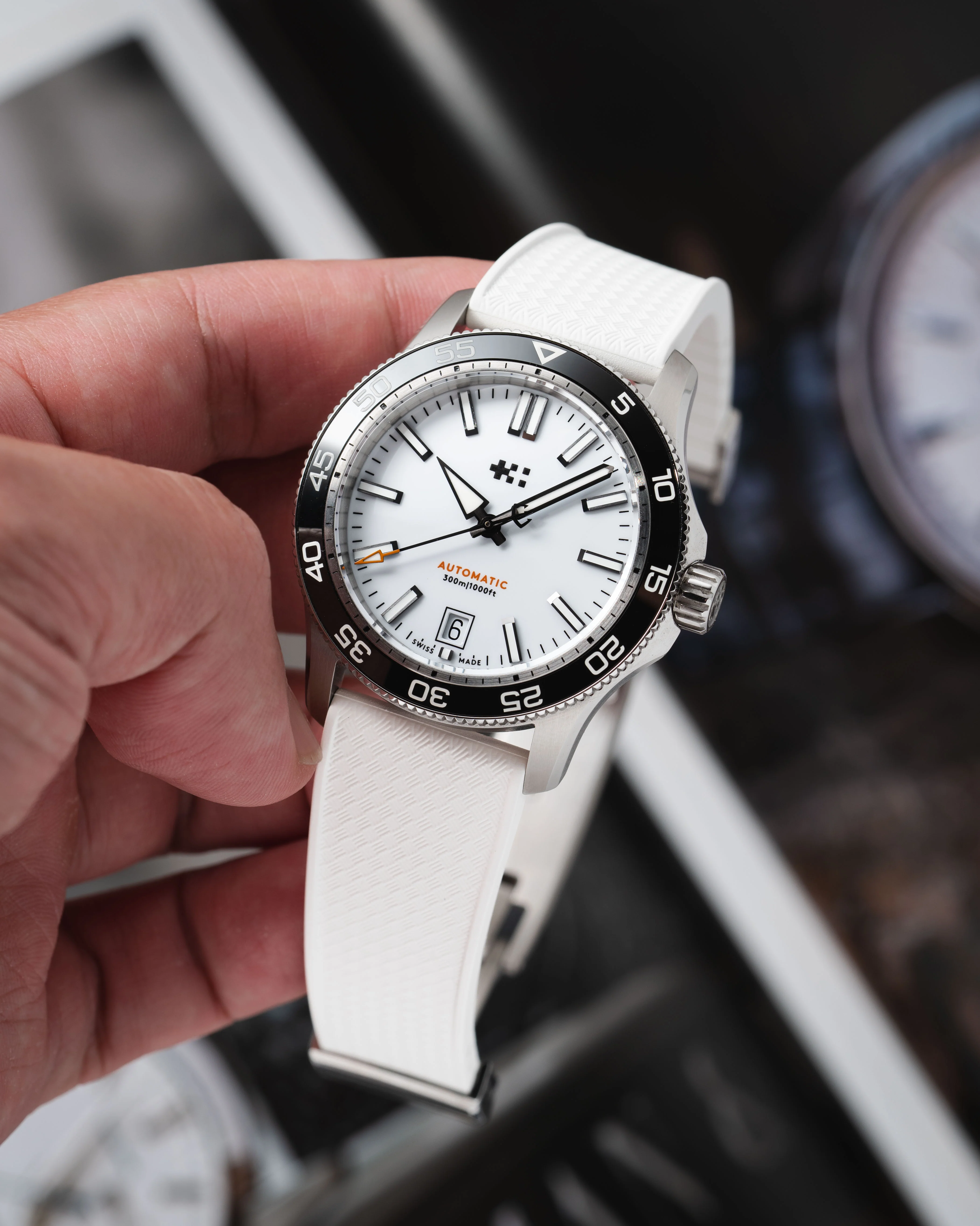 White Tropical CTS Rubber Strap - Image 7