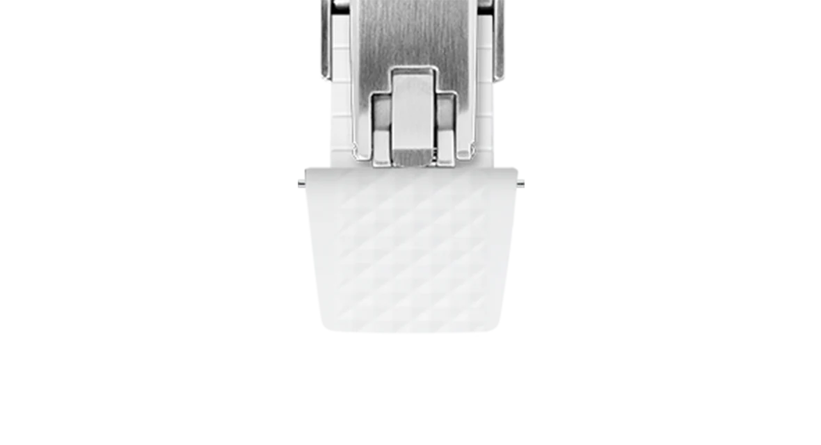 White Waffle CTS Rubber Strap - Image 7
