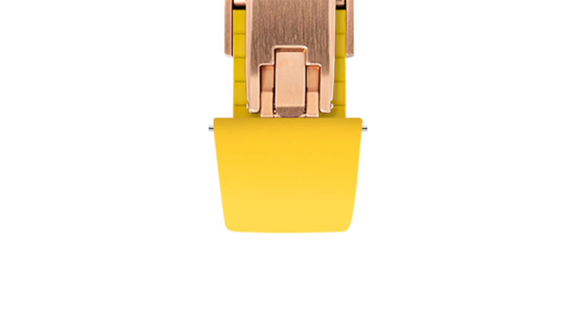 Yellow CTS Rubber Strap - Image 10